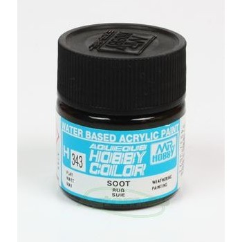 Mr Hobby Aqueous color H-343 Soot